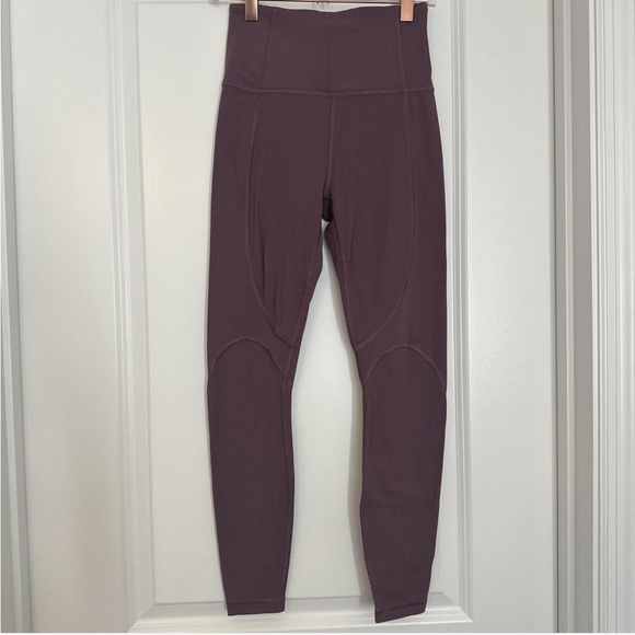 Athleta Dusty Purple High-Waisted Leggings - Picture 2 of 8